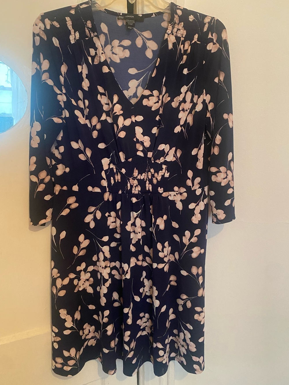 Womens floral knee high dress